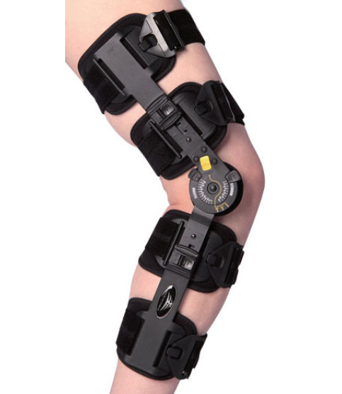 Νάρθηκας μηροκνημικός λειτουργικός με γωνιόμετρο T-SCOPE